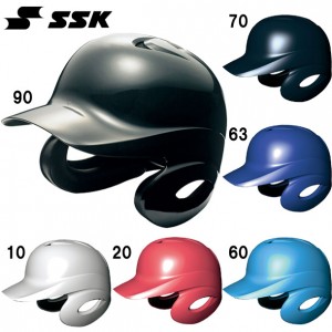 エスエスケイ SSK少年軟式用両耳付キヘルメット少年軟式用ヘルメット野球用品(H1500J)
