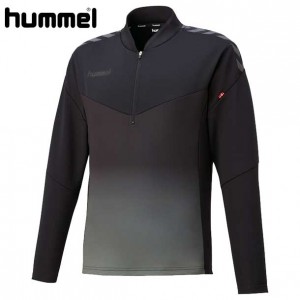 ヒュンメル hummelチームハーフジップジャッケットトレーニングシャツ　サッカーWEAR19SS(HAT2082H)
