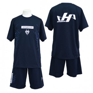 ハタケヤマ HATAKEYAMAプラシャツ ハーフパンツ 上下セット野球 トレーニングウェア18SS(HF-ZP18)