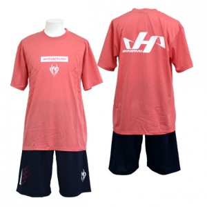 ハタケヤマ HATAKEYAMAプラシャツ ハーフパンツ 上下セット野球 トレーニングウェア18SS(HF-ZP18)