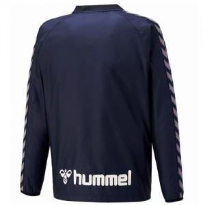 ヒュンメル hummel ジュニアチームトライアルコート ジュニア ピステシャツ 22SS (HJW4199)