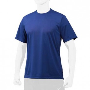 ミズノ MIZUNOTシャツ 丸首野球 ウェア ベースボールシャツ(12JA7T62)