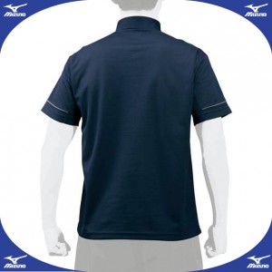 ミズノ MIZUNOポロシャツ野球 ウェア ベースボールシャツ(12JC7H11)