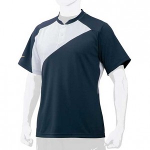 ミズノ MIZUNOミズノプロ ベースボールシャツ 侍ジャパンモデル野球 ウェア ベースボールシャツ(12JC7L01)