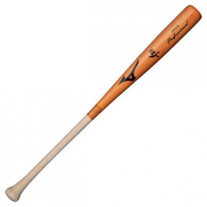 ミズノ MIZUNO硬式用プロフェッショナル(木製 84cm 平均890g) (60赤褐色×生地出シM19)野球 バット 硬式用 木製 メイプル(1CJWH17519)