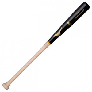 ミズノ MIZUNO硬式用プロフェッショナル(木製/85cm/平均890g) (09ブラック×生地出シM31)野球 バット 硬式用 木製 メイプル(1CJWH17611)
