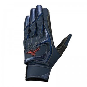 ミズノ MIZUNOウィルドライブ レッドW (両手用)24AW 手袋 バッティング手袋(1EJEA544)