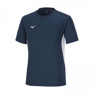 ミズノ MIZUNOナビドライTシャツ (半袖/切替 大きいサイズ)トレーニング メンズ Ｔシャツ(32JAAG10)