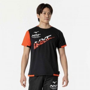 ミズノ MIZUNO抗菌防臭/防汚 N-XT Tシャツトレーニング メンズ Ｔシャツ(32JAB720)