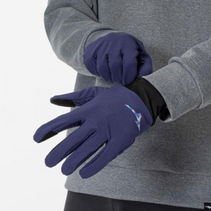 ミズノ MIZUNOストレッチ/防風 テックシールド手袋 (タッチパネル対応) ユニセックストレーニング 手袋/ネックウォーマー(32JYA605)