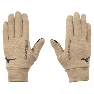 ミズノ MIZUNOストレッチスウェット手袋 (タッチパネル対応) ユニセックストレーニング 手袋/ネックウォーマー(32JYA608)