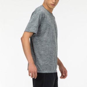 ミズノ MIZUNOナビドライTシャツ(半袖/杢調)トレーニングウエア (メンズ) Ｔシャツ(32MA2190)