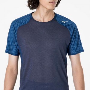 ミズノ MIZUNOドライエアロフローアイスTシャツ (メンズ) トレーニングウエア ミズノトレーニング（メンズ） Ｔシャツ(32MAA030)