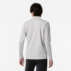 ミズノ MIZUNO発熱素材 ブレスサーモTシャツ (ハイネック) メンズトレーニング Ｔシャツ(32MAA544)