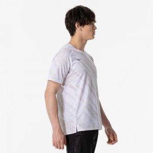 ミズノ MIZUNO汗処理/通気 ドライエアロフローTシャツ ユニセックストレーニング Ｔシャツ(32MAA555)