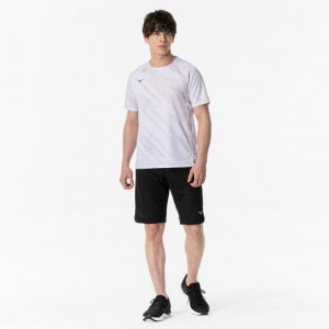 ミズノ MIZUNO汗処理/通気 ドライエアロフローTシャツ ユニセックストレーニング Ｔシャツ(32MAA555)