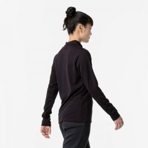 ミズノ MIZUNO発熱素材 ブレスサーモシャツ (ハイネック) ウィメンズトレーニング Ｔシャツ(32MAA851)