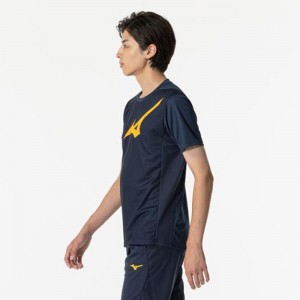 ミズノ MIZUNOクイックドライTシャツトレーニング メンズ Ｔシャツ32MAB025