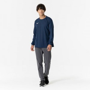 ミズノ MIZUNOTシャツ 長袖トレーニング メンズ Ｔシャツ32MAB158