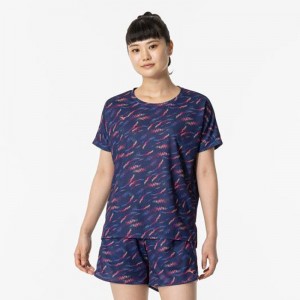 ミズノ MIZUNO汗処理/通気 ドライエアロフローTシャツトレーニング ウィメンズ Ｔシャツ32MAB310