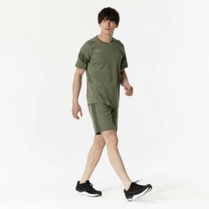 ミズノ MIZUNO汗処理/通気 ドライエアロフローTシャツトレーニング メンズ Ｔシャツ(32MAB523)