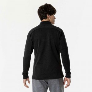 ミズノ MIZUNOストレッチフリースハイネックTシャツ 長袖トレーニング メンズ Ｔシャツ(32MAB542)