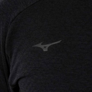 ミズノ MIZUNOストレッチフリースハイネックTシャツ 長袖トレーニング メンズ Ｔシャツ(32MAB542)