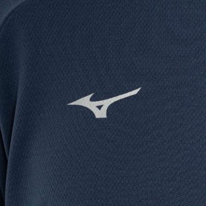 ミズノ MIZUNO発熱素材 ブレスサーモTシャツ 長袖トレーニング メンズ Ｔシャツ(32MAB543)