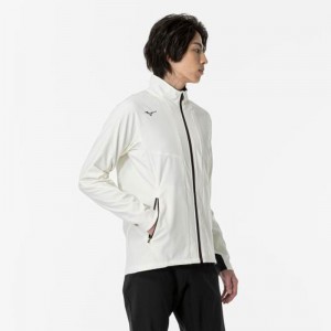 ミズノ MIZUNOストレッチ/防風 テックシールドジャケット メンズトレーニング ウィンドブレーカー トップス(32MCA552)