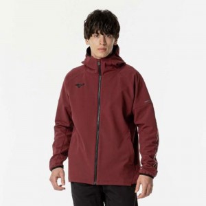 ミズノ MIZUNOストレッチ/防風 テックシールドボアフーディトレーニング メンズ ウィンドブレーカー(32MCB553)