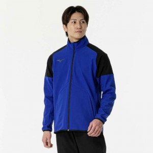 ミズノ MIZUNOストレッチ/防風 テックシールドジャケットトレーニング メンズ ウィンドブレーカー(32MEB651)