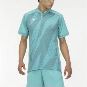 ミズノ MIZUNOドライエアロフローキープライトゲームシャツ(ラケットスポーツ)テニス/ソフトテニス ウエア ゲームウエア(62JA2000)