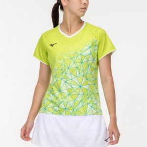 ミズノ MIZUNOゲームシャツ レディース テニス/ソフトテニス ウエア ゲームウエア(62JA2204)
