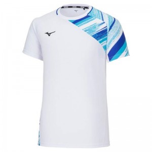 ミズノ MIZUNOゲームシャツ(ラケットスポーツ)  テニス/ソフトテニス ウエア ゲームウエア(62JAA004)