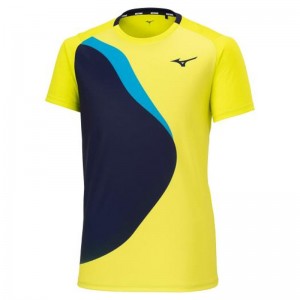 ミズノ MIZUNOゲームシャツ (ラケットスポーツ) ユニセックステニス/ソフトテニス ウエア ゲームウエア(62JAA502)