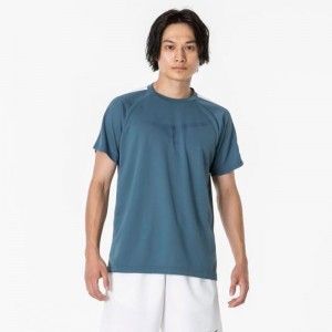 ミズノ MIZUNOソーラーカットゲームシャツ(ラケットスポーツ)  テニス/ソフトテニス ウエア ゲームウエア(62JAAZ13)