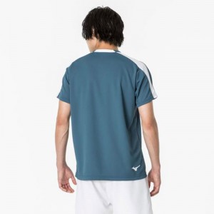 ミズノ MIZUNOソーラーカットゲームシャツ(ラケットスポーツ)  テニス/ソフトテニス ウエア ゲームウエア(62JAAZ13)