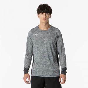 ミズノ MIZUNOプラクティスシャツ 長袖/ラケットスポーツテニス/ソフトテニス ウエア Ｔシャツ/ポロシャツ62JAB015