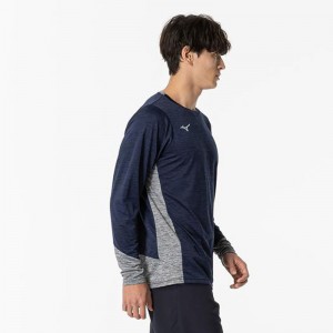 ミズノ MIZUNOプラクティスシャツ 長袖/ラケットスポーツテニス/ソフトテニス ウエア Ｔシャツ/ポロシャツ62JAB015