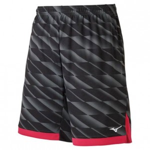 ミズノ MIZUNOゲームパンツ(ラケットスポーツ) (95ブラック×ピンク)テニス ソフトテニス ウェア ゲームパンツ スカート(62JB0002)