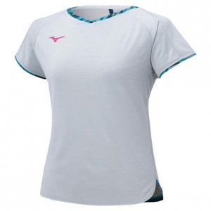 ミズノ MIZUNOドライサイエンスゲームシャツ (レディース)テニス/ソフトテニス ウェア ゲームウェア(72MA1203)