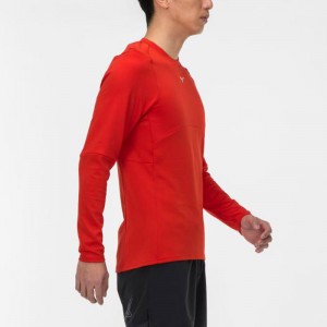 ミズノ MIZUNO発熱 ミズノサーマルチャージTシャツ 長袖/オーロラランニング ウエア シャツJ2MA2570