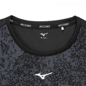 ミズノ MIZUNO汗処理/通気 ドライエアロフロープレミアムTシャツ (オーロラ)ランニング ウエア ランニングシャツ(J2MAB701)