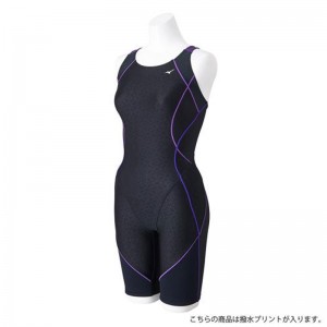 ミズノ MIZUNOアクアフィットネス用 EZスイムオールインワン (ピースバック)スイム フィットネス水着 ウィメンズ(N2JG2325)