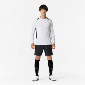 ミズノ MIZUNO遮熱素材 ソーラーカットフィールドシャツ 長袖サッカー/フットボール ウエア プラクティスシャツP2MAB047