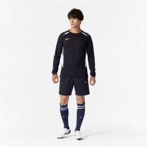 ミズノ MIZUNO遮熱素材 ソーラーカットフィールドシャツ 長袖サッカー/フットボール ウエア プラクティスシャツP2MAB047