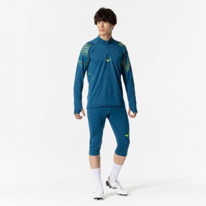 ミズノ MIZUNOトレーニングトップ ハーフジップサッカー/フットボール ウエア プラクティスシャツP2MCB036