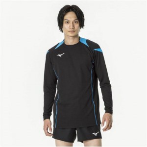 ミズノ MIZUNOゲームシャツ(長袖)(バレーボール) ユニセックスバレーボール ウエア ゲームウエア(V2MA2121)