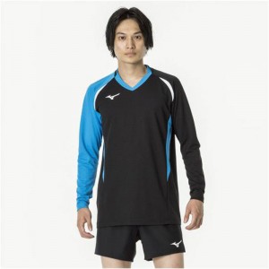 ミズノ MIZUNOゲームシャツ(長袖)(バレーボール) ユニセックスバレーボール ウエア ゲームウエア(V2MA2122)