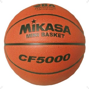 ミカサ mikasaミニバスケット 検定球 ブラウンB5バスケットmikasa(CF5000)